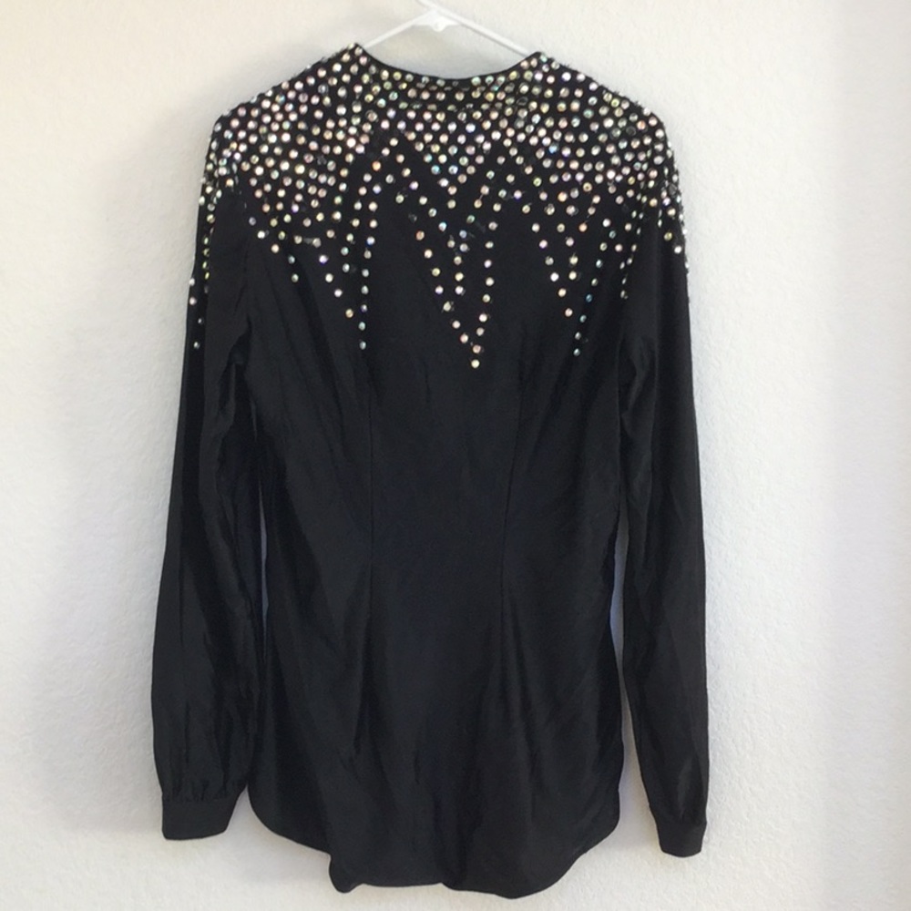 Men’s ballroom/latin dance comp/expo costume top